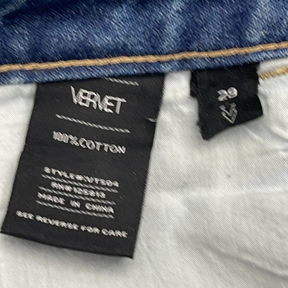 VERVET MOM JEANS FIT WOMENS SIZE 29. - Picture 8 of 8